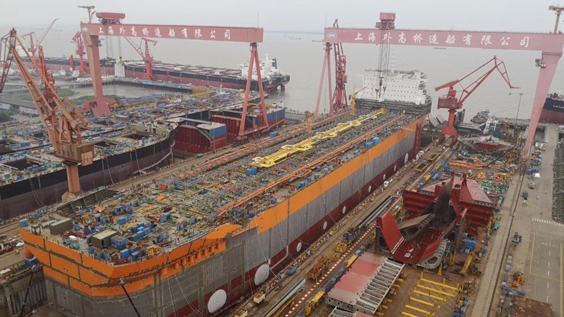 Saigaoqiao shipbuilding yard