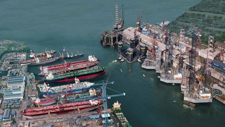 Keppel Offshore & Marine yard
