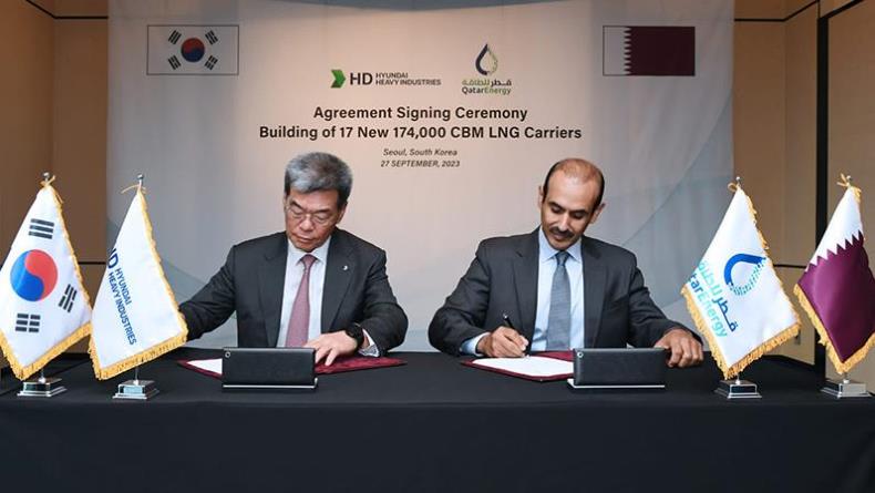HHI sign shipbuilding deal