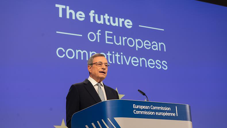 Former European Central Bank president Mario Draghi