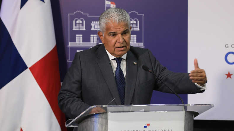 Panama president Jose Raul Mulino 