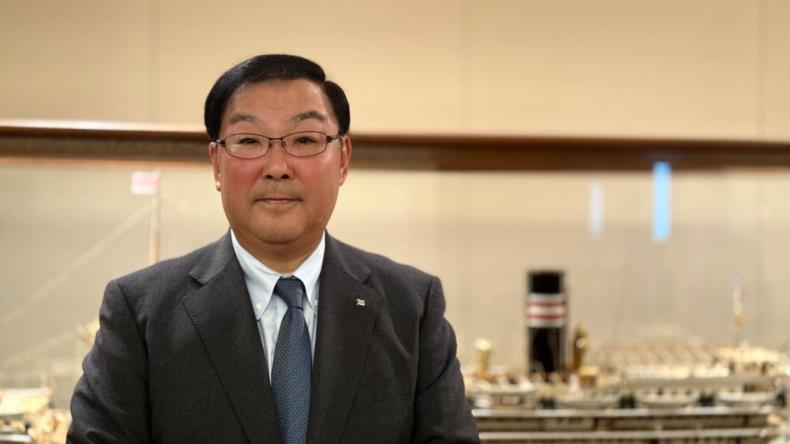 NYK Line chief executive Takaya Soga
