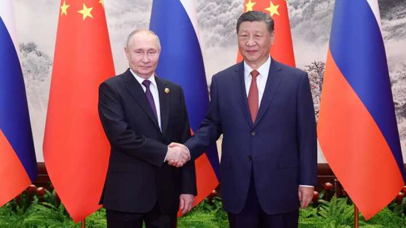 Russian President Vladimir Putin and China President Xi Jinping