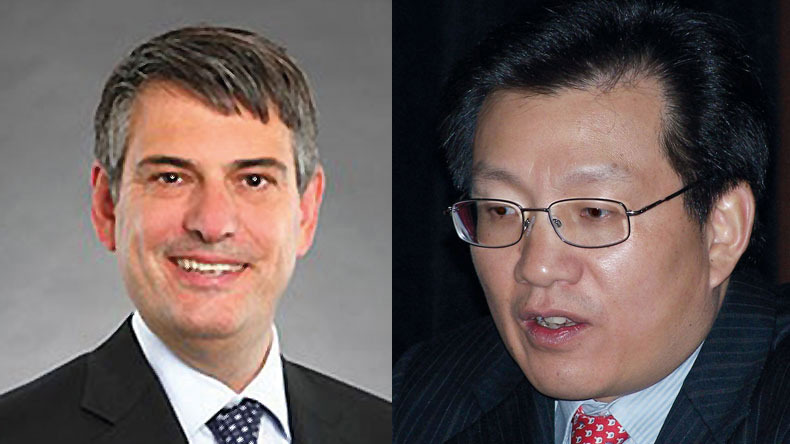 Graham Porter and Gerry Wang
