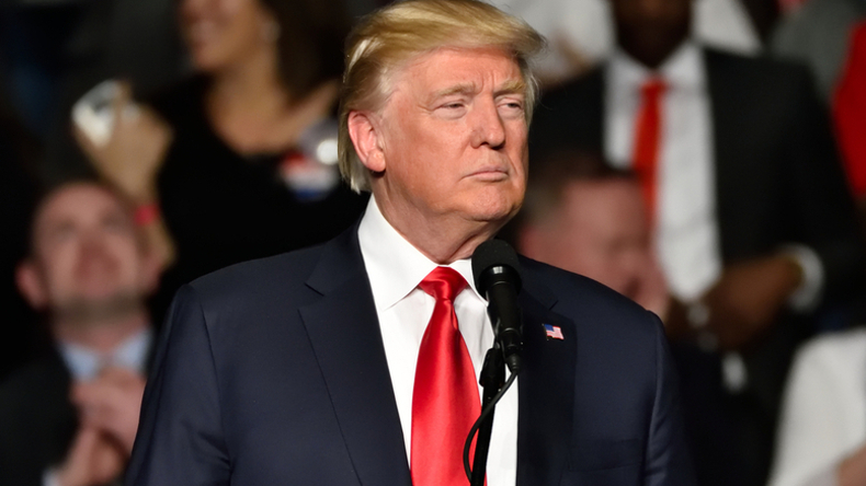 US president Donald Trump