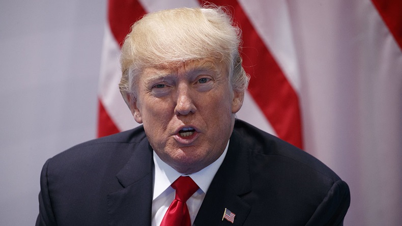 President Trump at the Hamburg G20 Summit