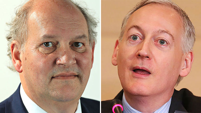 Robert Bugbee, left, and Hamish Norton