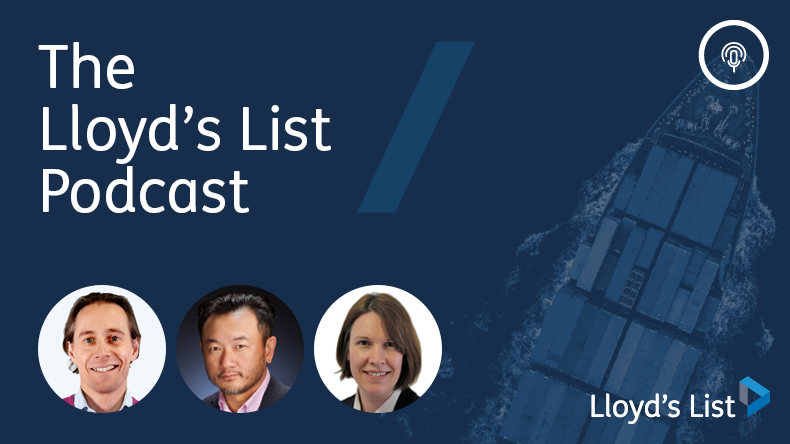 On the LL podcast (from left): Sanne Manders, president at Flexport; Chantal McRoberts, director of Drewry supply chain advisory team; and Tan Hua Joo, co-founder of Linerlytica