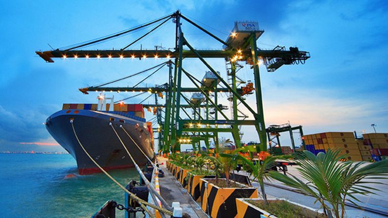 Singapore port