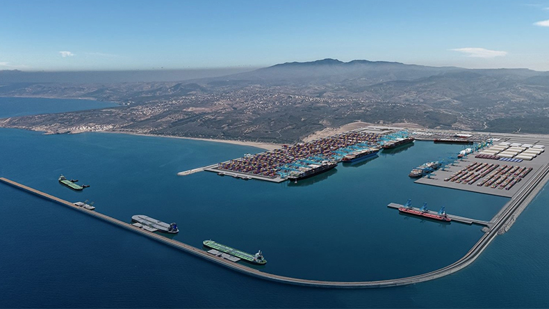 Nador West Med container terminal, Morocco