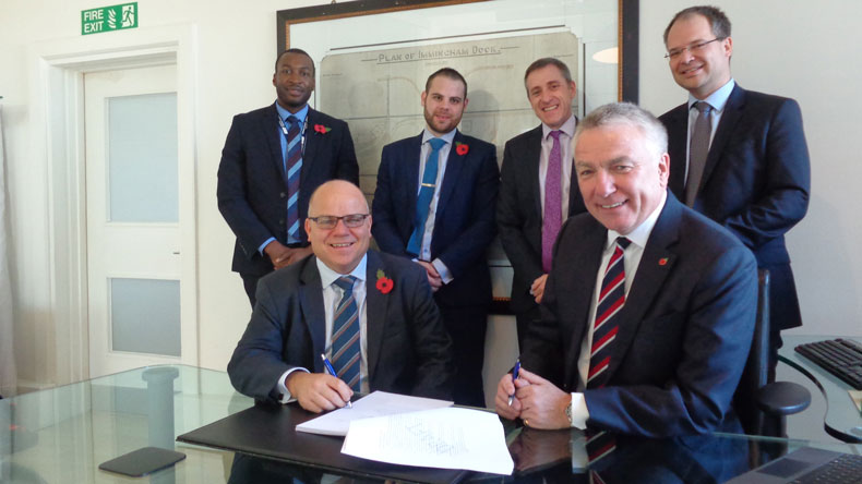ABP Immingham signing