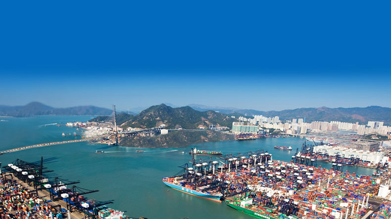 high view of Hong Kong