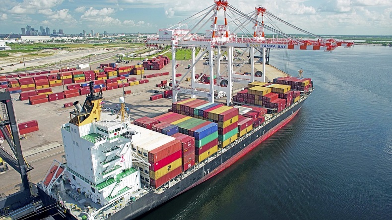 used 20 Nov 2019 Cranes Port Tampa Bay  Credit: Port Tampa Bay 