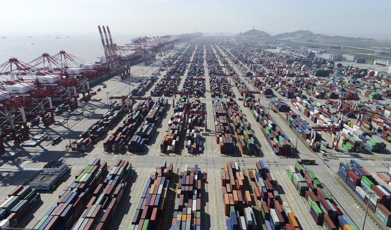 Yangshan Port Shanghai   Credit: Shanghai International Port Group