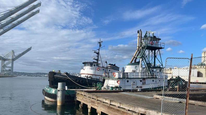 Vanuatu-flagged tug boat Wycliffe