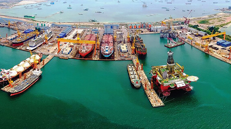 Sembcorp Marine’s Tuas yard