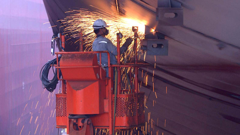 Shipyard welder