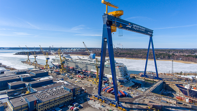 Meyer Turku shipyard