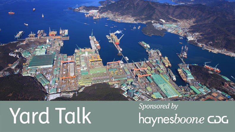 Samsung Heavy Industries yard