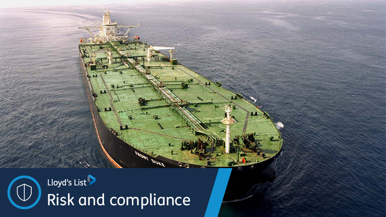 The 284,480 dwt, Singapore-flagged VLCC Front Duke