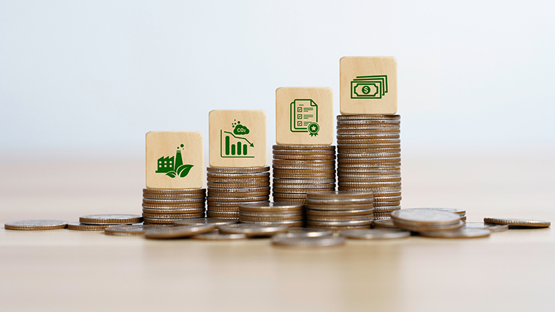 Carbon credit concept
