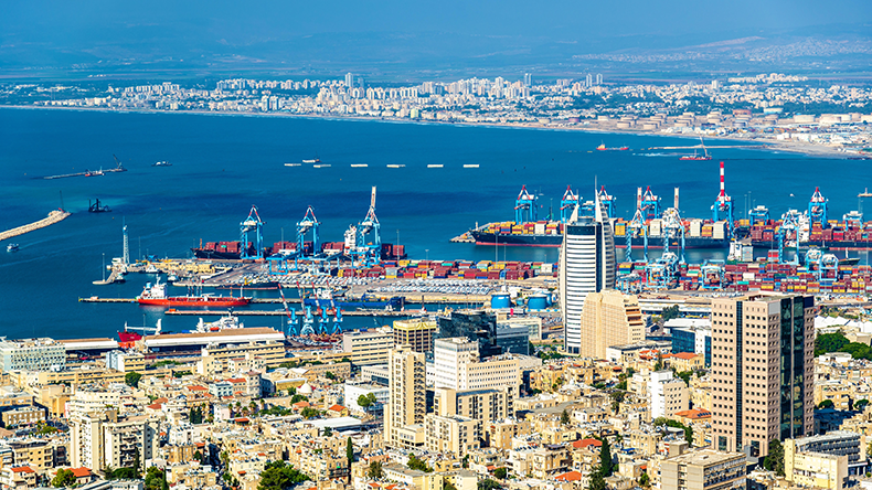 Panorama of Haifa from Mount Carmel