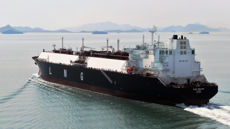 The Flex LNG gas carrier Flex Vigilant. Credit Flex LNG