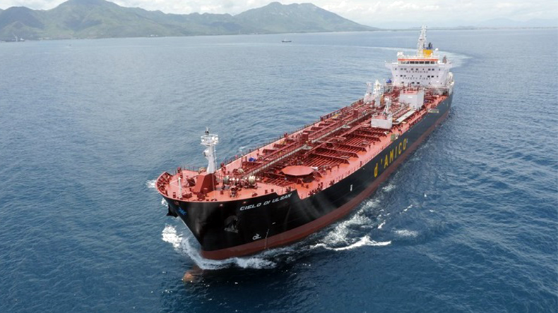 d’Amico Cielo Di Ulsan product tanker at sea