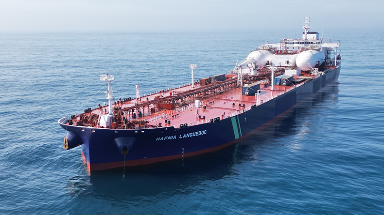 Hafnia Languedoc at sea