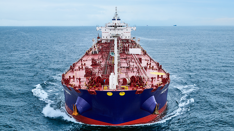 Hafnia Yarra at sea
