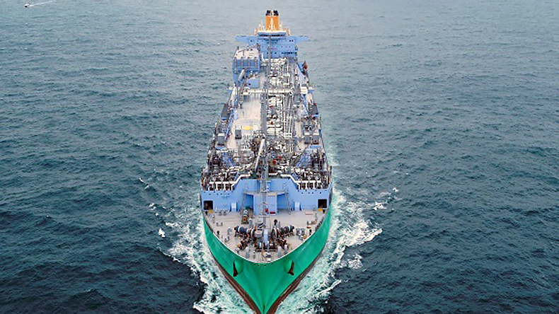 MOL FSRU Challenger vessel, named Bauhinia Spirit 