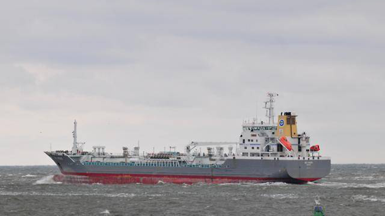 The combined chemical and oil tanker Astra I