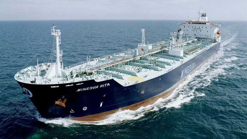 Chemical tanker Minerva Rita at sea