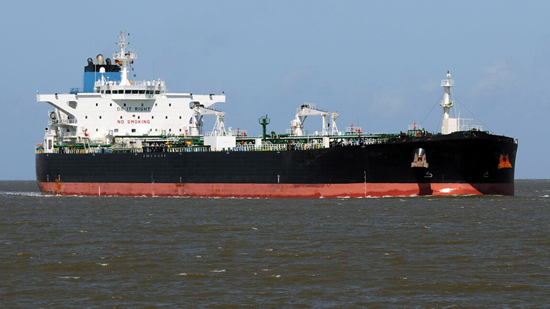 Ocean Amz tanker at sea