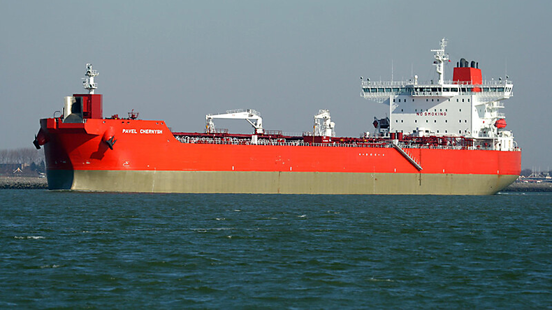 Pavel Chernysh tanker at sea
