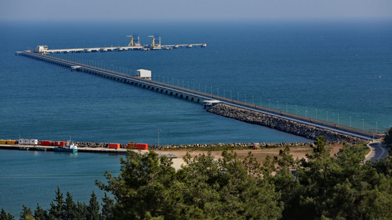 The Botas terminal at Ceyhan