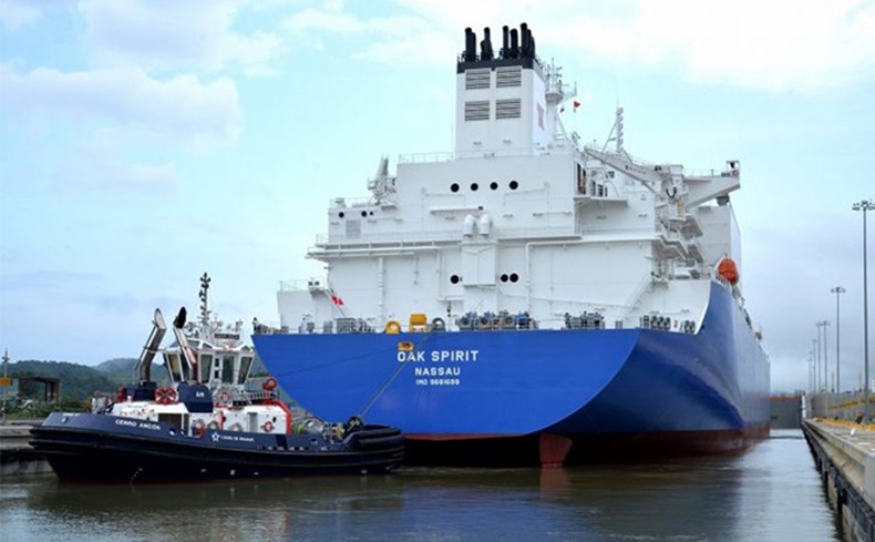 LNG tanker of Teekay