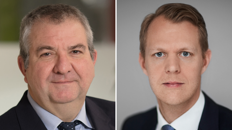 Oliver Josse, left, and Claus Gronborg