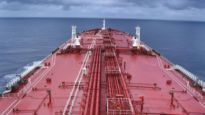 VLCC deck view