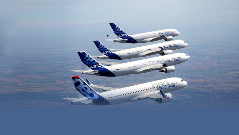 Airbus commercial aircraft