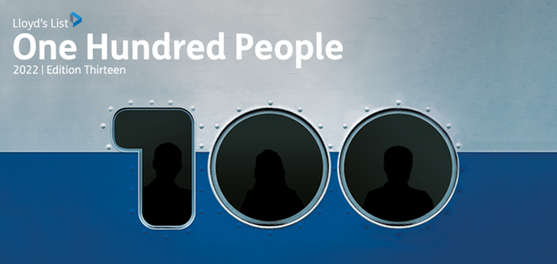 Lloyd’s List top 100 people logo 2022