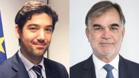 Sotiris Raptis, left, and Philippos Philis, ECSA