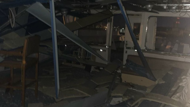Dry bulk ship damaged by Russian missile