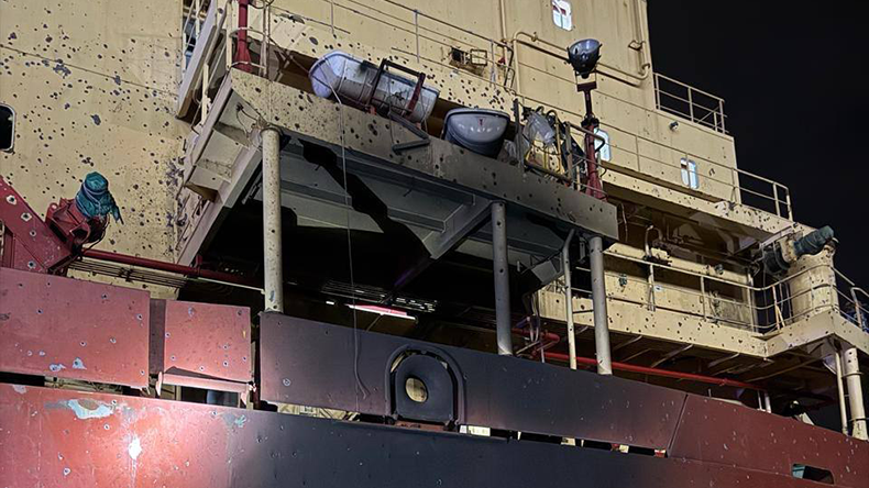 MJ Pinar was hit by a ballistic missile in Odesa port killing four seafarers
