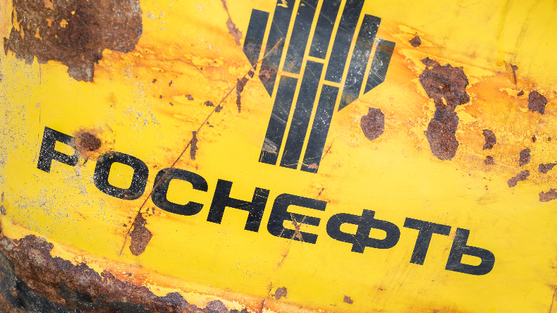 Russian oil barrel