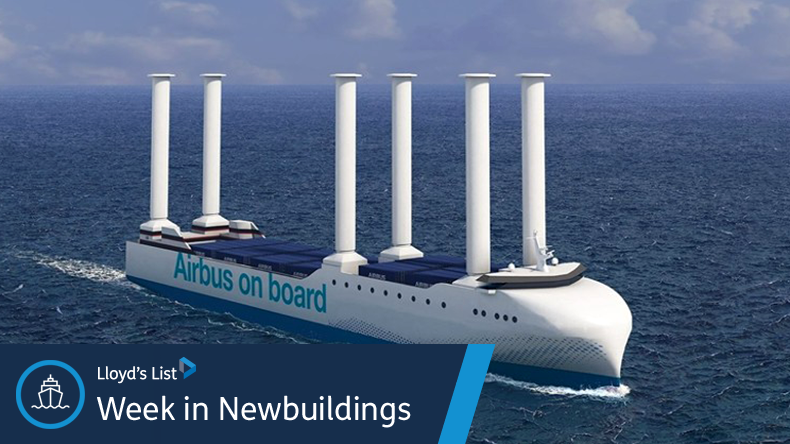 Week in newbuildings Airbus wing sail 