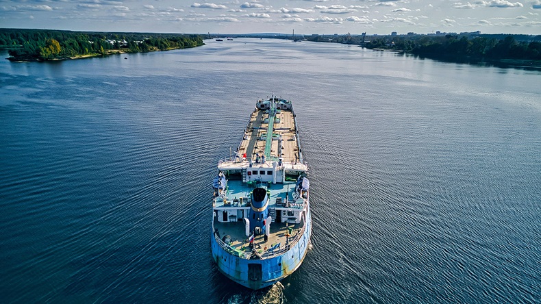 Russian oil tanker